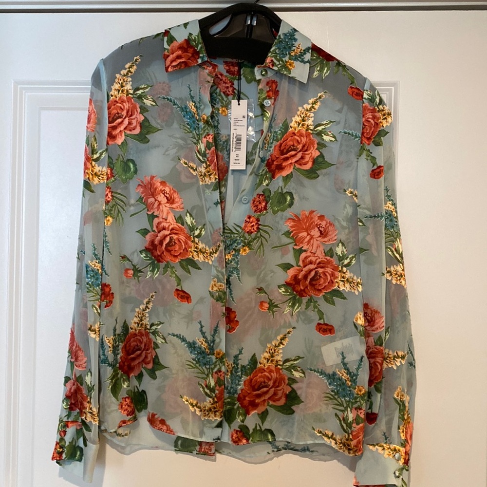 Alice & Olivia Sheila Blouse